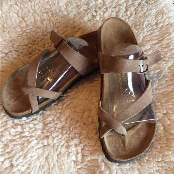 Birkenstock Shoes - Birkenstock’s Papillio suede sandals.